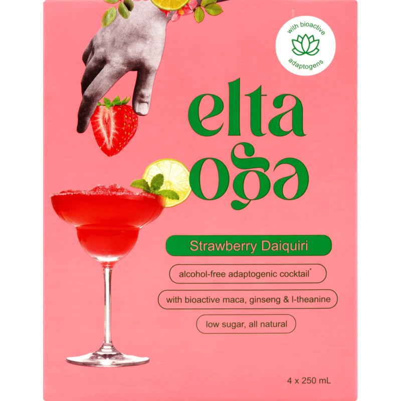 Non-Alcoholic Strawberry Daiquiri