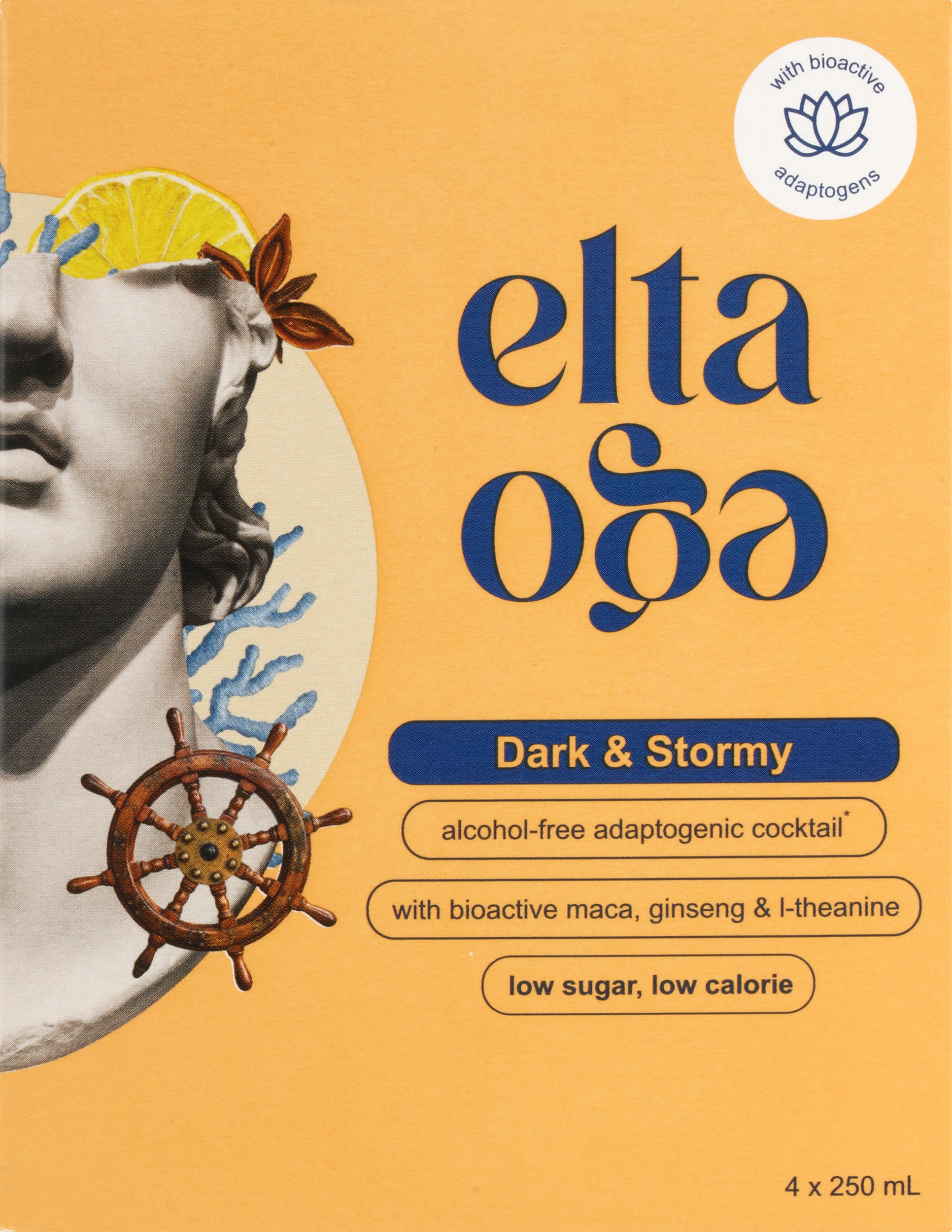 Non-Alcoholic Dark & Stormy