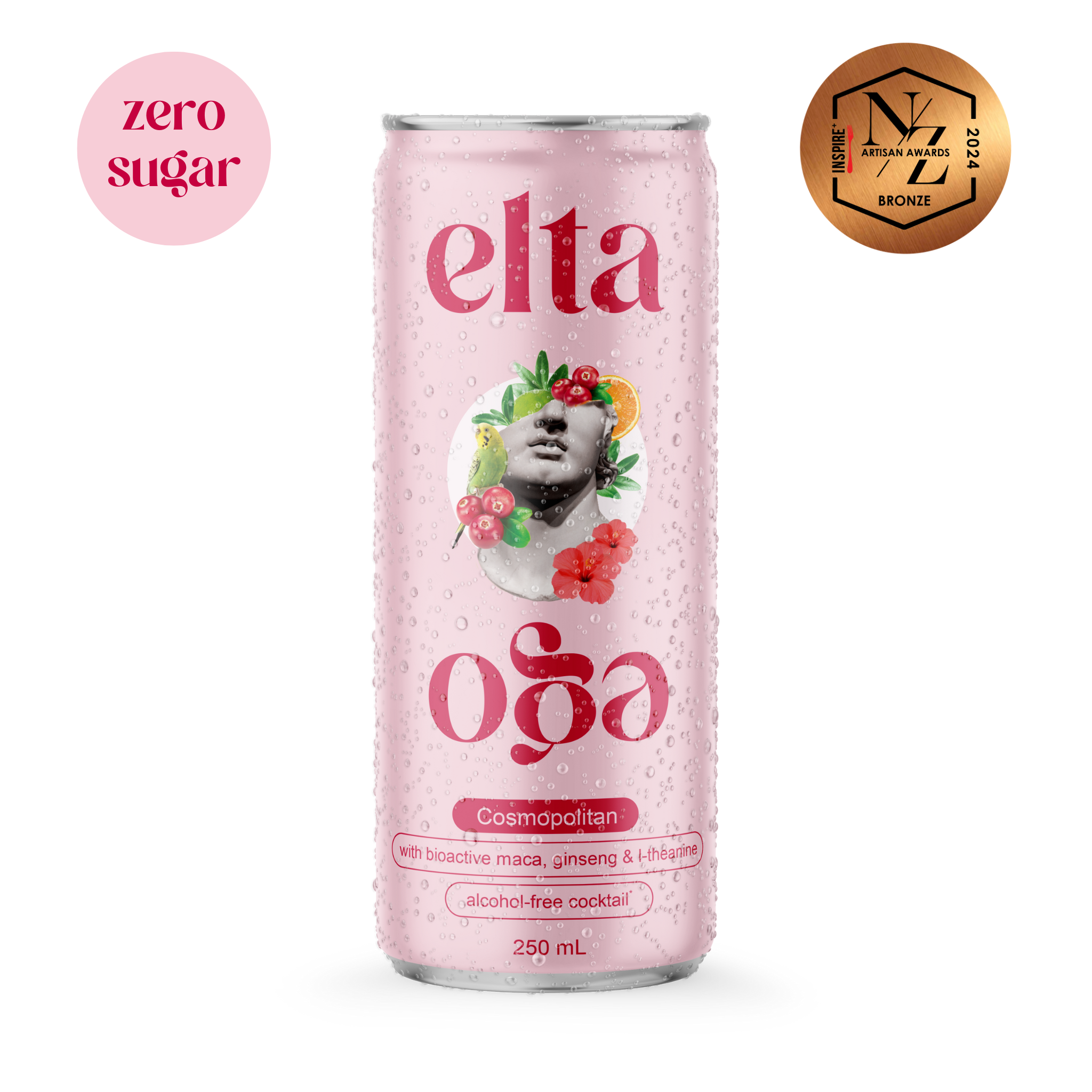 Zero Sugar Cosmopolitan (250ml can)