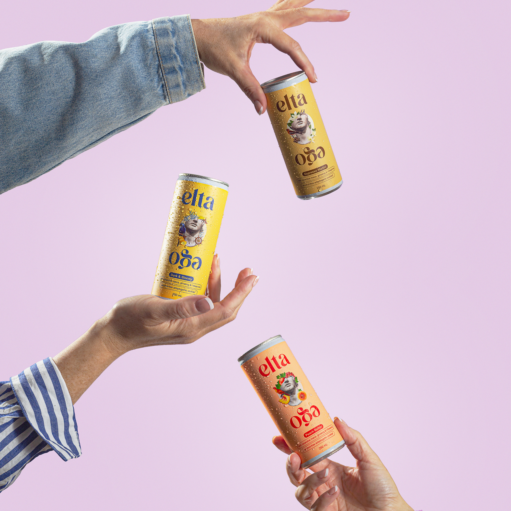 Non-Alcoholic Peach Bellini